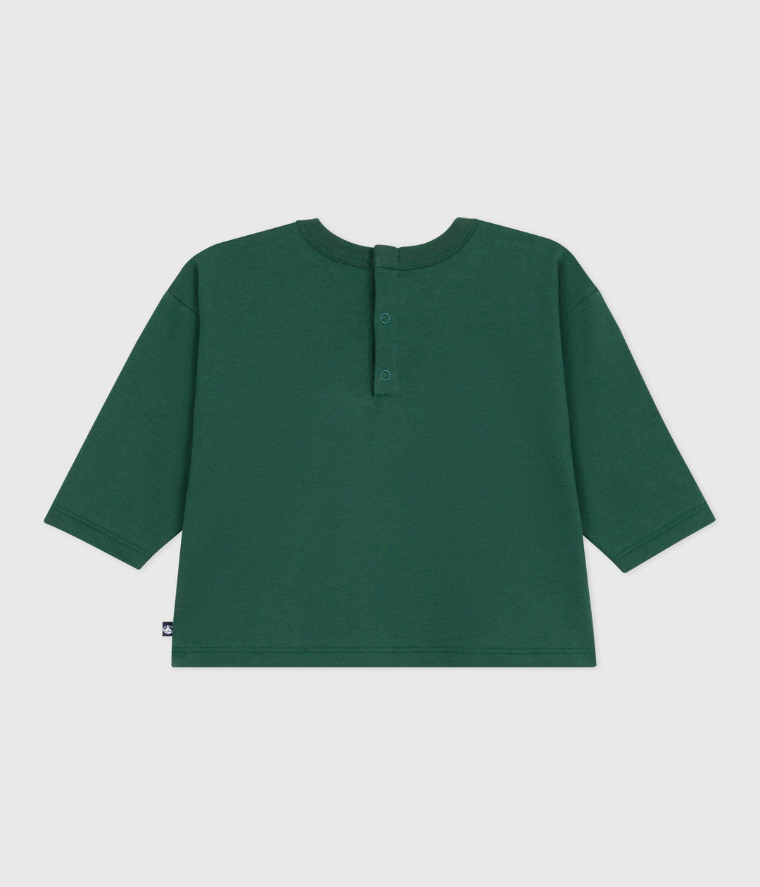 Maglietta a maniche lunghe in cotone per neonati A0EDV 04 PETIT BATEAU 
