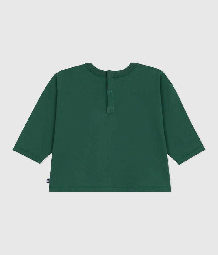 Maglietta a maniche lunghe in cotone per neonati A0EDV 04 PETIT BATEAU 