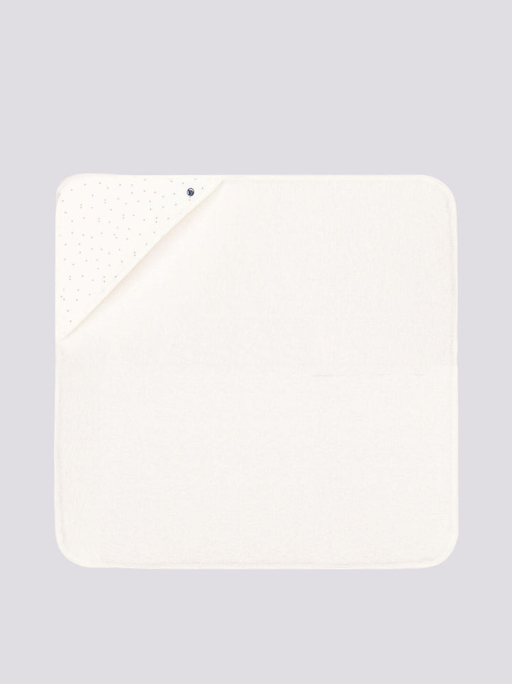 ASCIUGAMANO QUADRATO IN SPUGNA A086L 01 PETIT BATEAU 