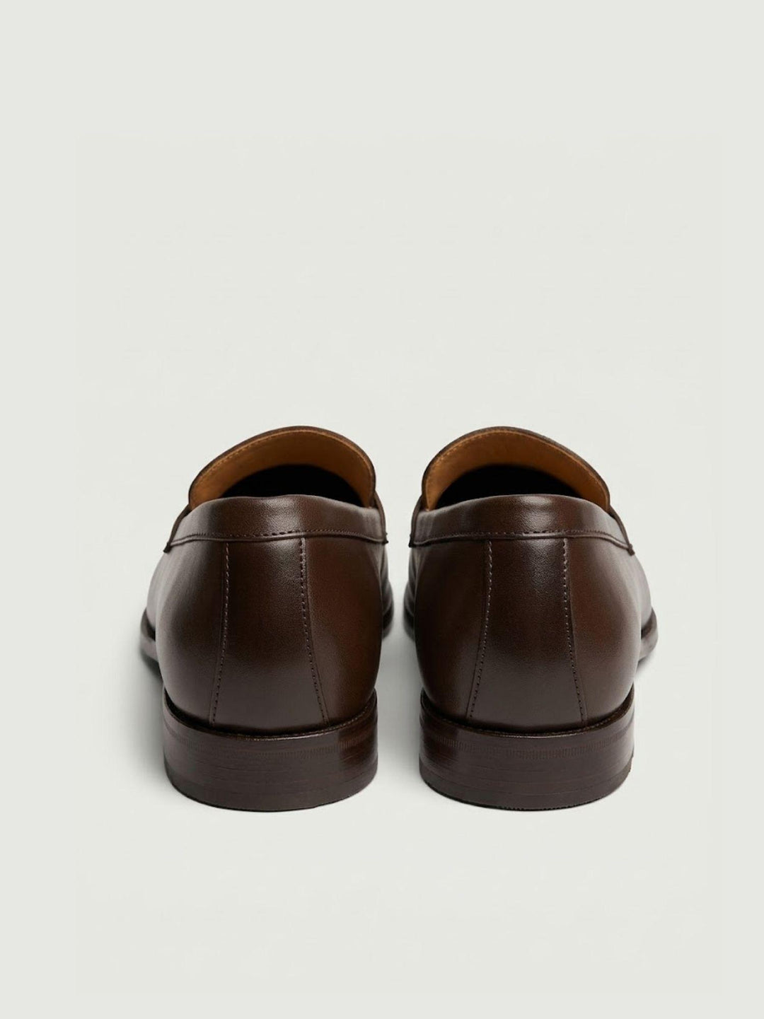Mocassino penny in pelle cioccolato TIREE DARK BROWN SAXONE 