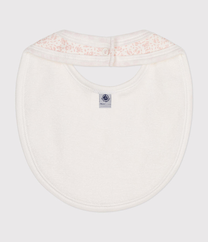 BAVAGLINO BAMBINA A COSTINE ROSA FANTASIA A FIORI A09RM 05 PETIT BATEAU 