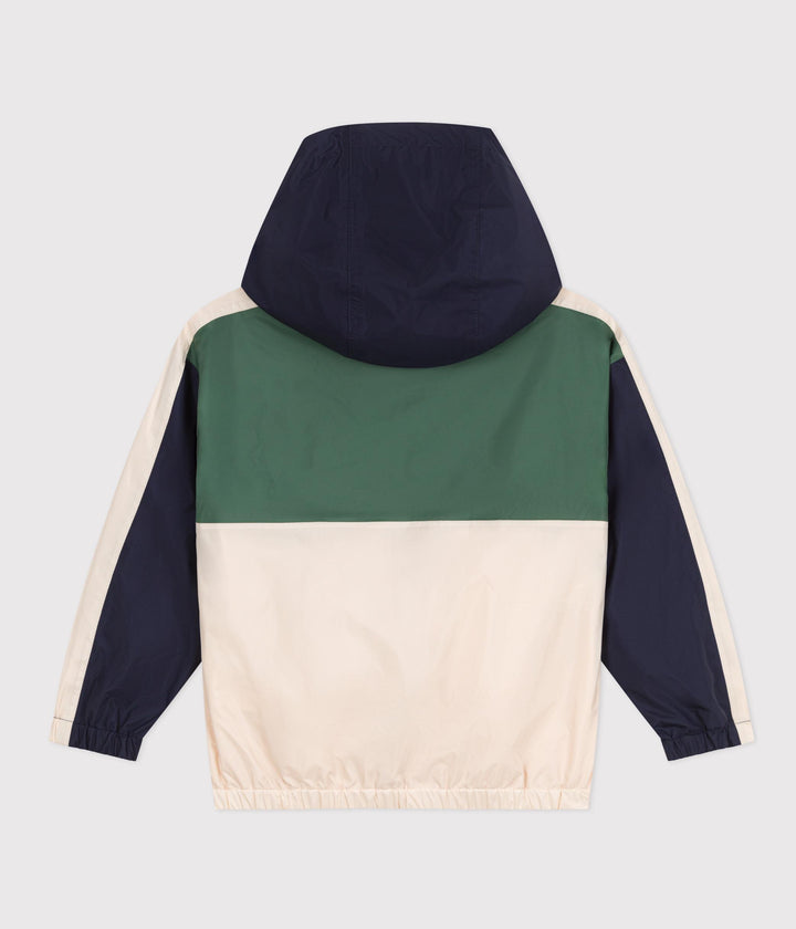 GIACCA A VENTO COLOR BLOCK BAMBINO A09LG 01 PETIT BATEAU 