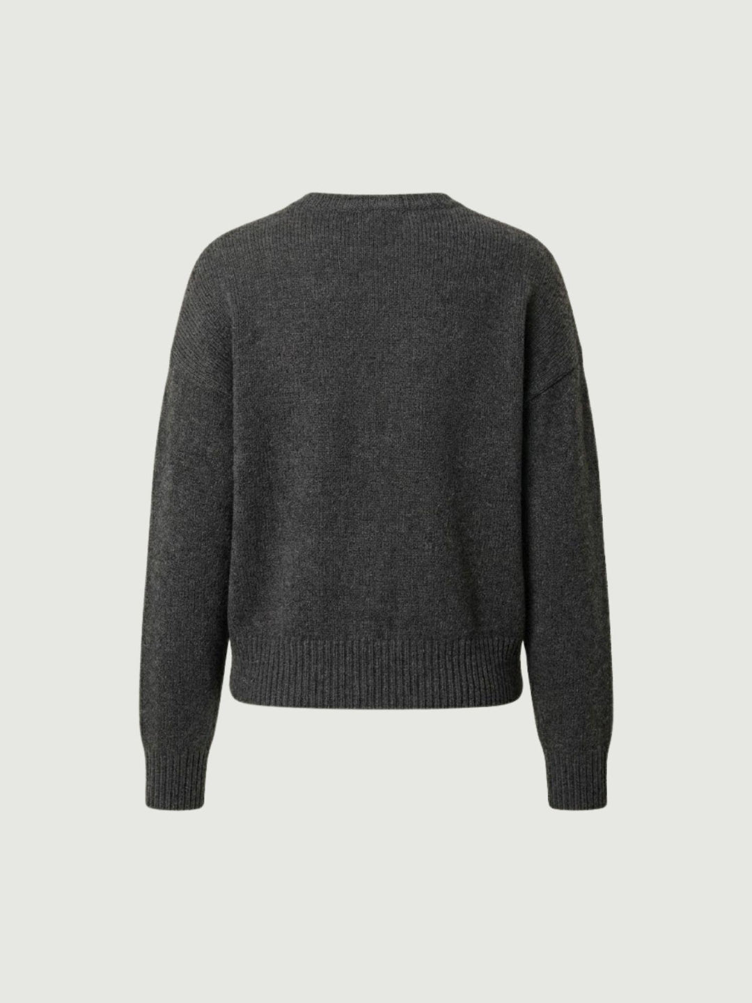 MAGLIA OVER 100% LANA ANTRACITE WL788 CATRAME ANDREA MORANDO 