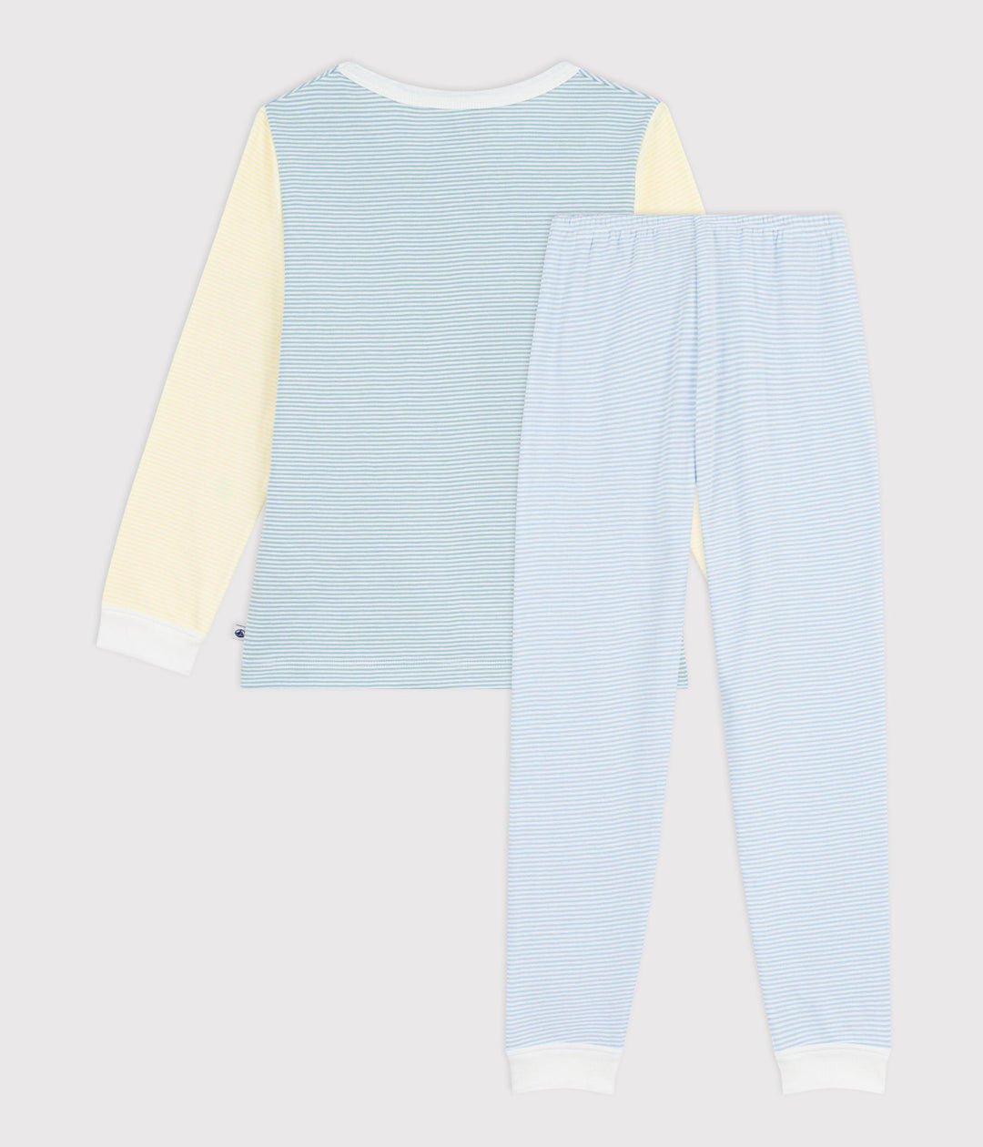 Pigiama millerighe color block A0F8W 01 PETIT BATEAU 