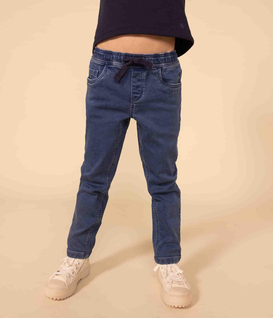 PANTALONE REGULAR BAMBINO IN DENIM A0841 01 PETIT BATEAU 