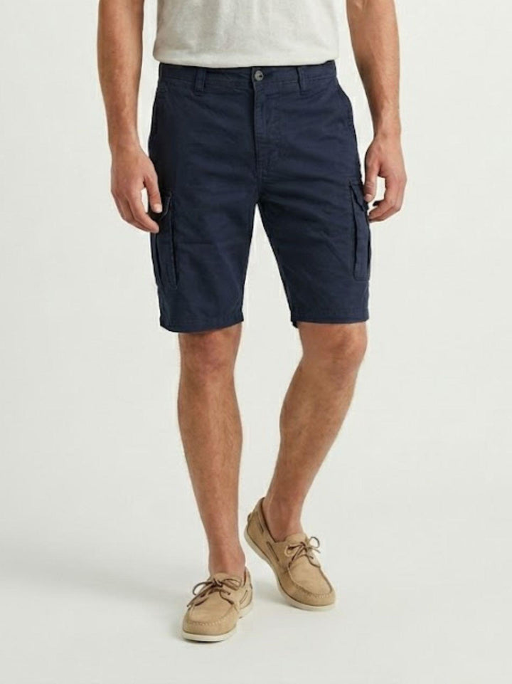 Bermuda cargo in cotone navy BR010673 NAVY ANDREA MORANDO 