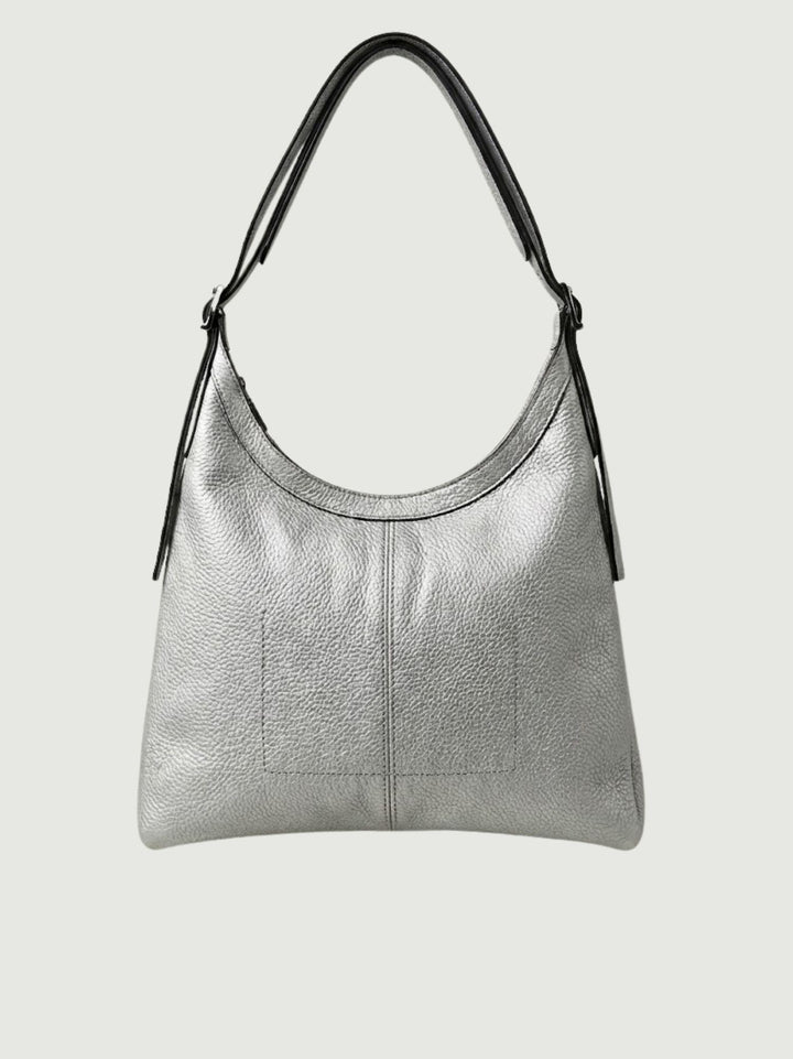 Borsa Paloma in pelle argento PALOMA ARGENTO ANDREA MORANDO 