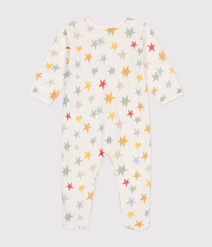 Pigiama in velluto con stampa a stelle A0B5F 01 PETIT BATEAU 