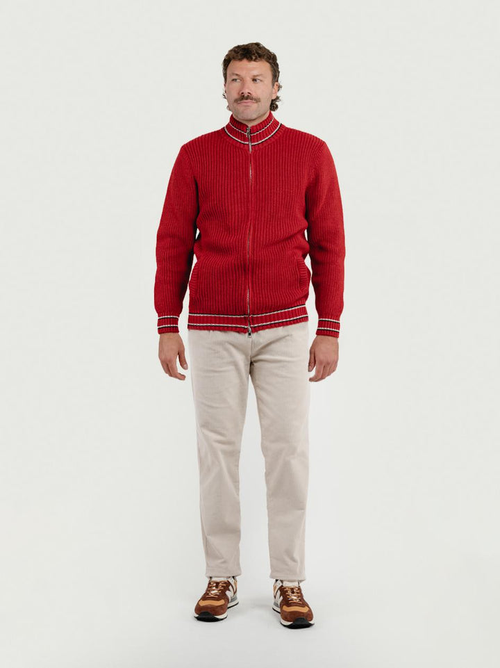PANTALONE CON PENCES IN VELLUTO BURRO BU26W16PAPA 508 ANDREA MORANDO 