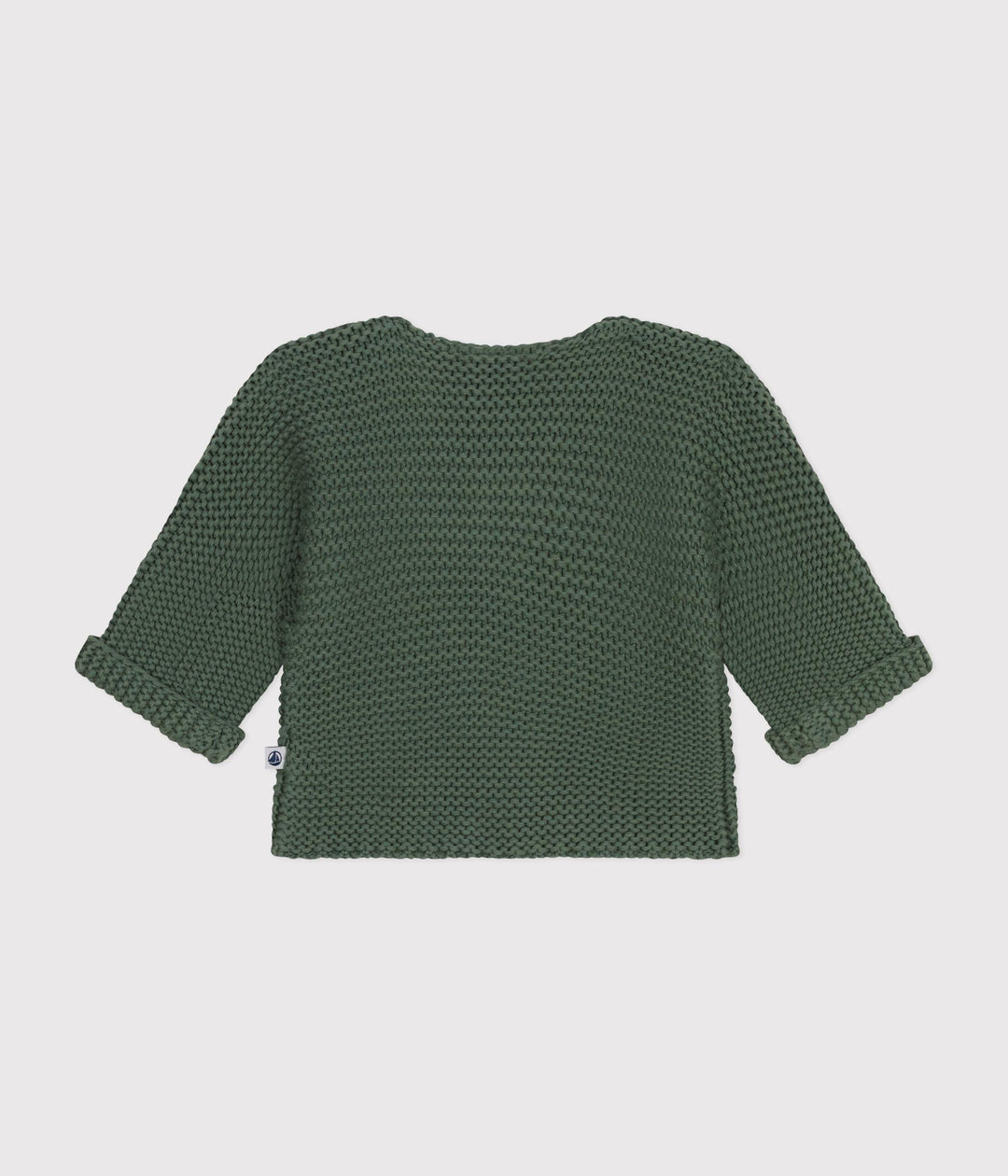 CARDIGAN IN TRICOT A PUNTO LEGACCIO PER BEBÈ A09J2 02 PETIT BATEAU 