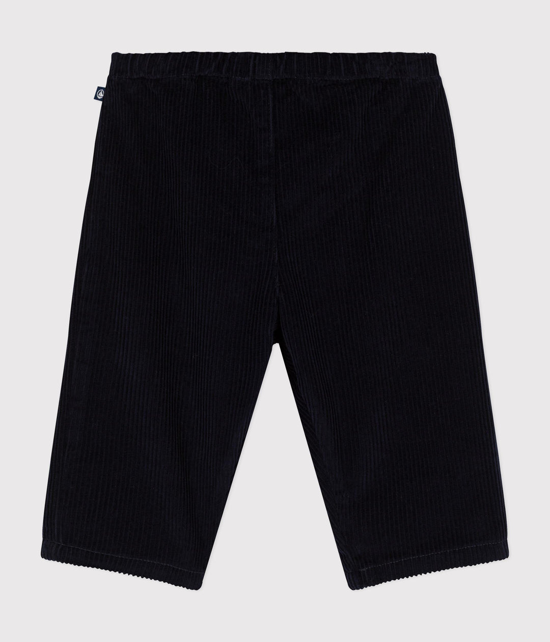 Pantaloni in velluto blu neonato A0B10 02 PETIT BATEAU 