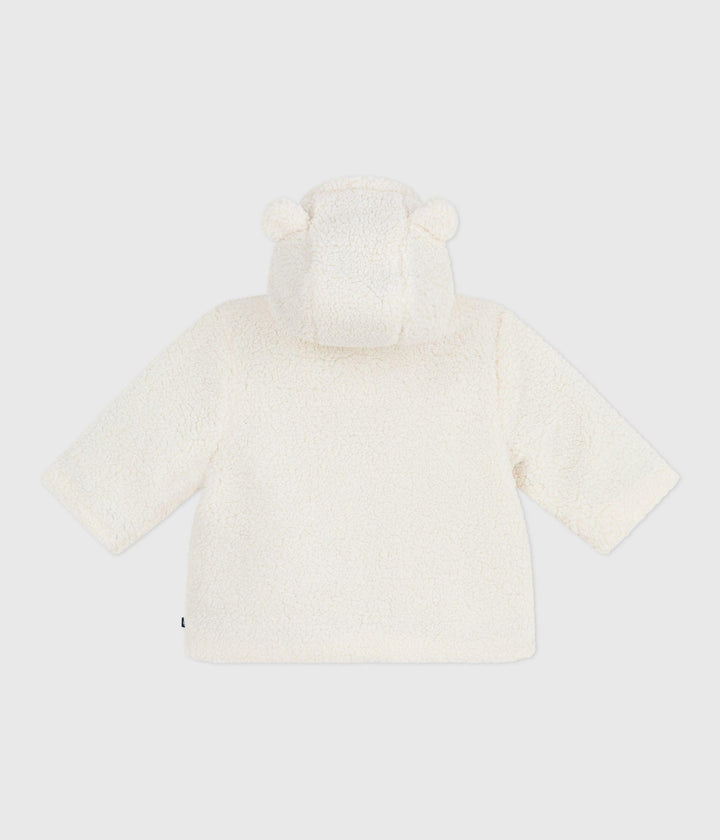 CAPPOTTO IN SHERPA IMBOTTITO CON CAPPUCCIO A0DU7 01 PETIT BATEAU 