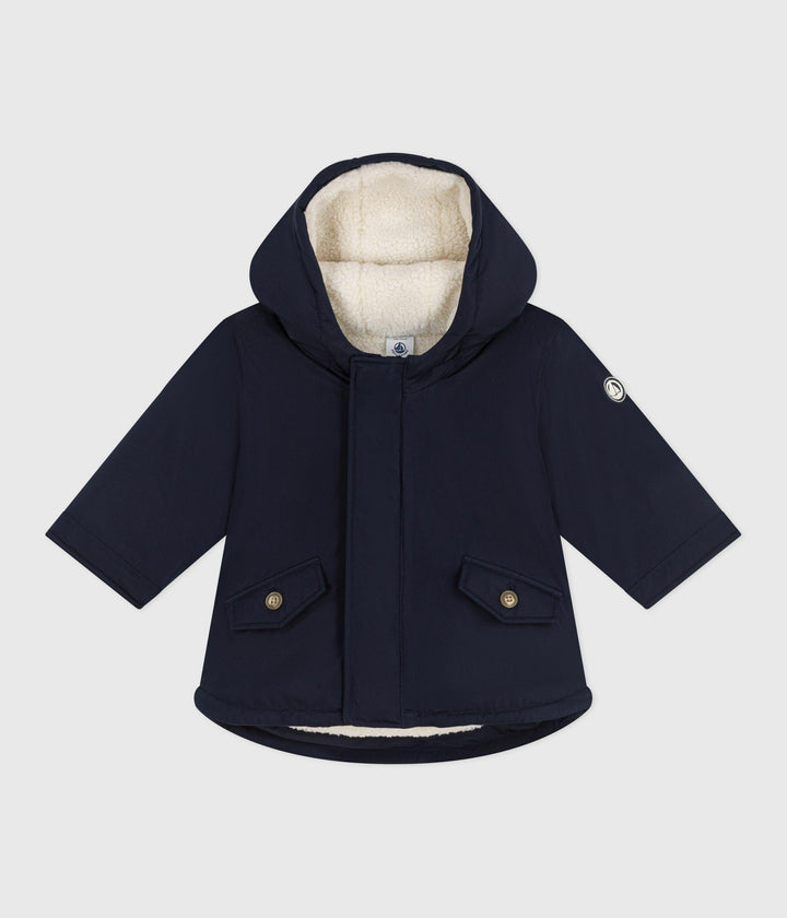 PARKA MIDI IMBOTTITO NAVY A0DV0 07 PETIT BATEAU 