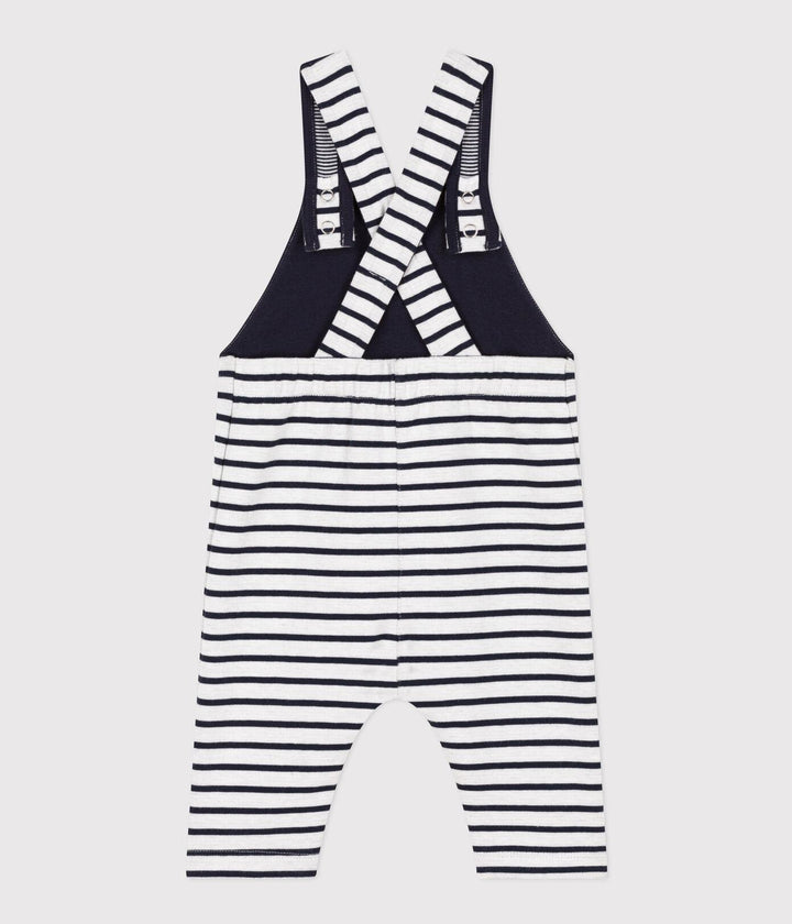SALOPETTE IN JERSEY SPESSO A RIGHE A08H5 01 PETIT BATEAU 