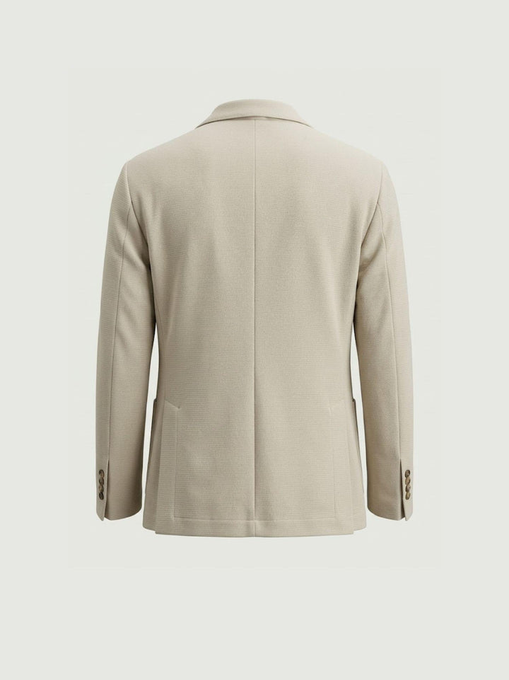 Blazer con microtrama beige M0002PL012M 2010 ANDREA MORANDO 