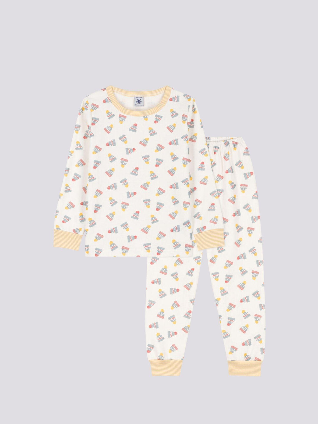 PIGIAMA BERRETTO BAMBINO UNISEX IN TESSUTO FELPATO A0866 01 PETIT BATEAU 