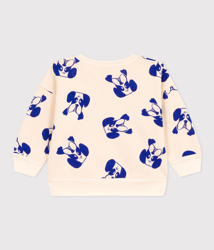 FELPA PER BEBÈ IN TESSUTO FELPATO A08G4 01 PETIT BATEAU 