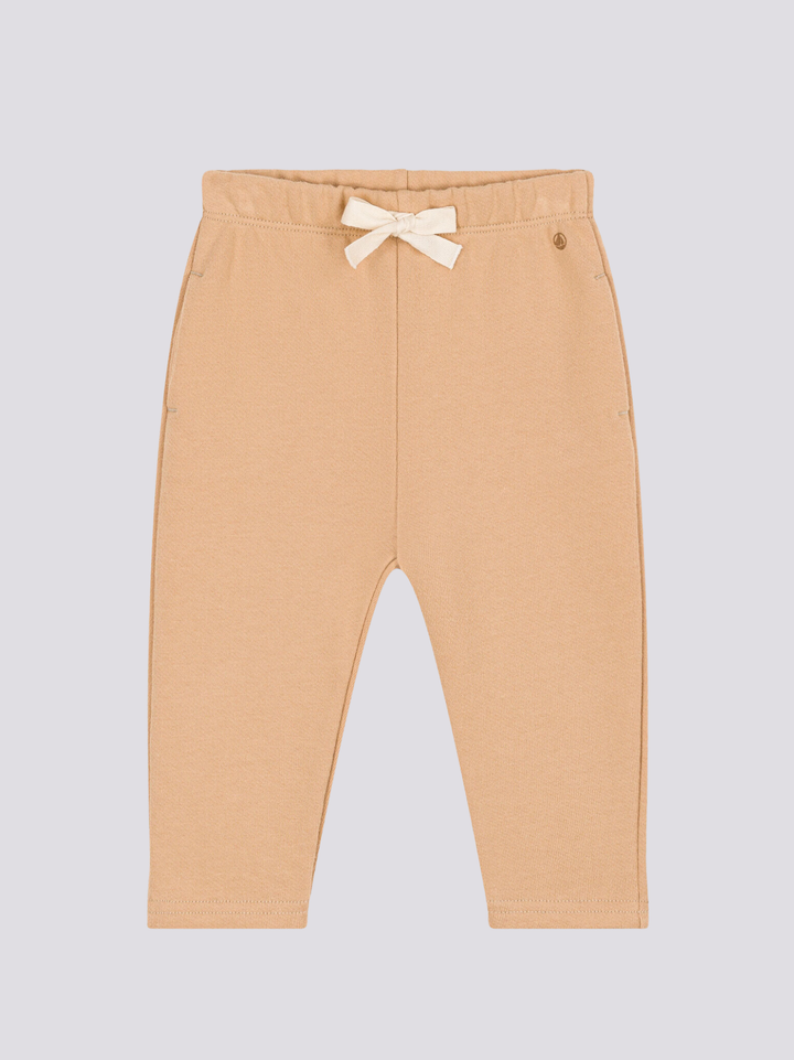 PANTALONI IN TESSUTO FELPATO PER BEBÈ A08GK 02 PETIT BATEAU 