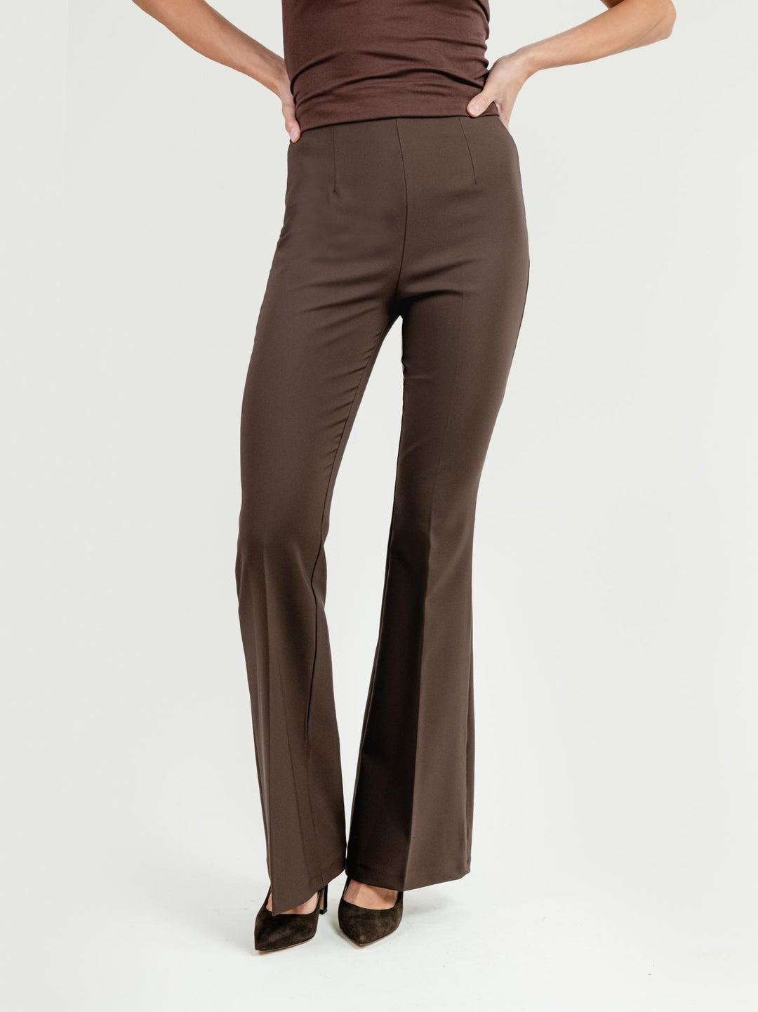 PANTALONE A ZAMPA TESTA MORO 7917/500 50 ANDREA MORANDO 