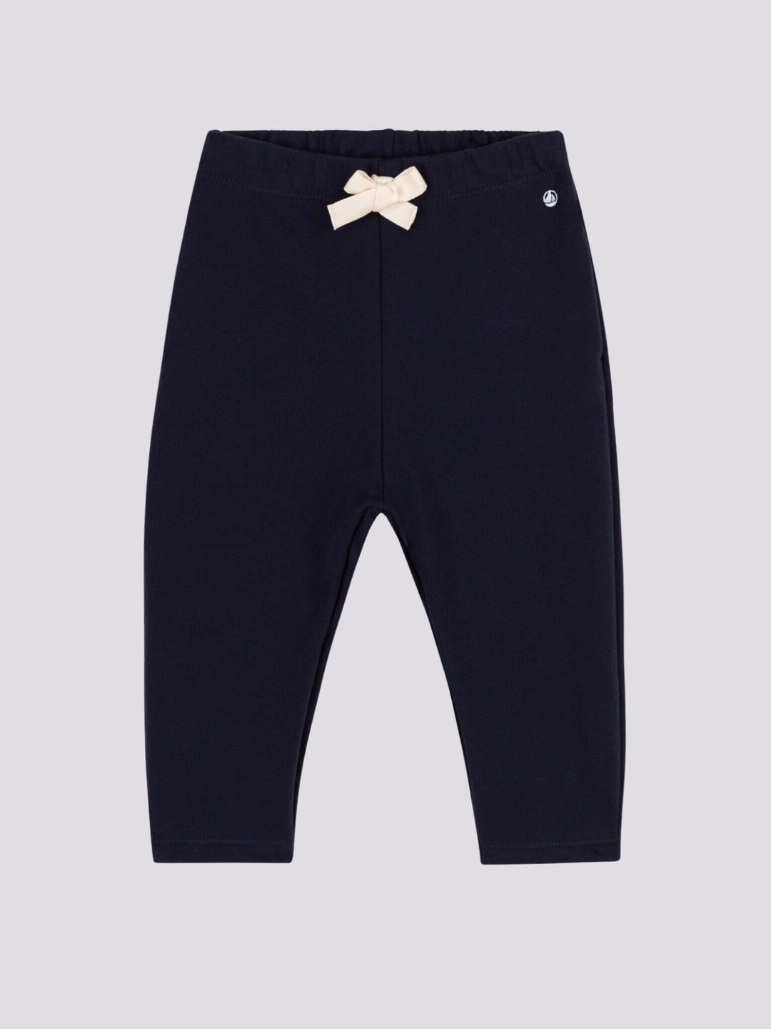PANTALONI PER BEBÈ IN TESSUTO FELPATO BLU A08GK 04 PETIT BATEAU 