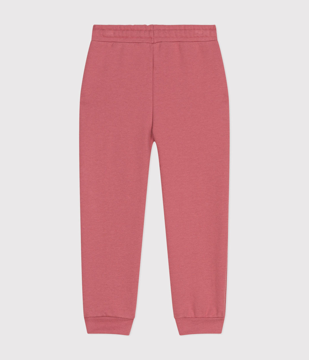 Pantaloni rosa con fiocchetto da jogging in molleton A0BOE 02 PETIT BATEAU 