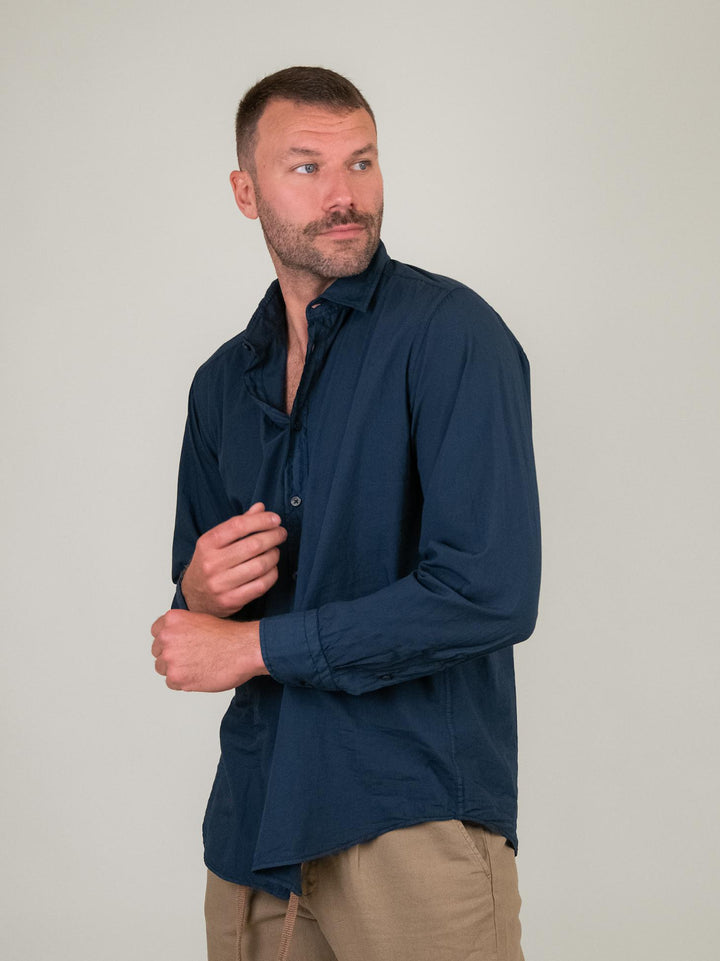 CAMICIA IN mussola di COTONE BLU BRAD/TC/TC171 283 BAGGIES 