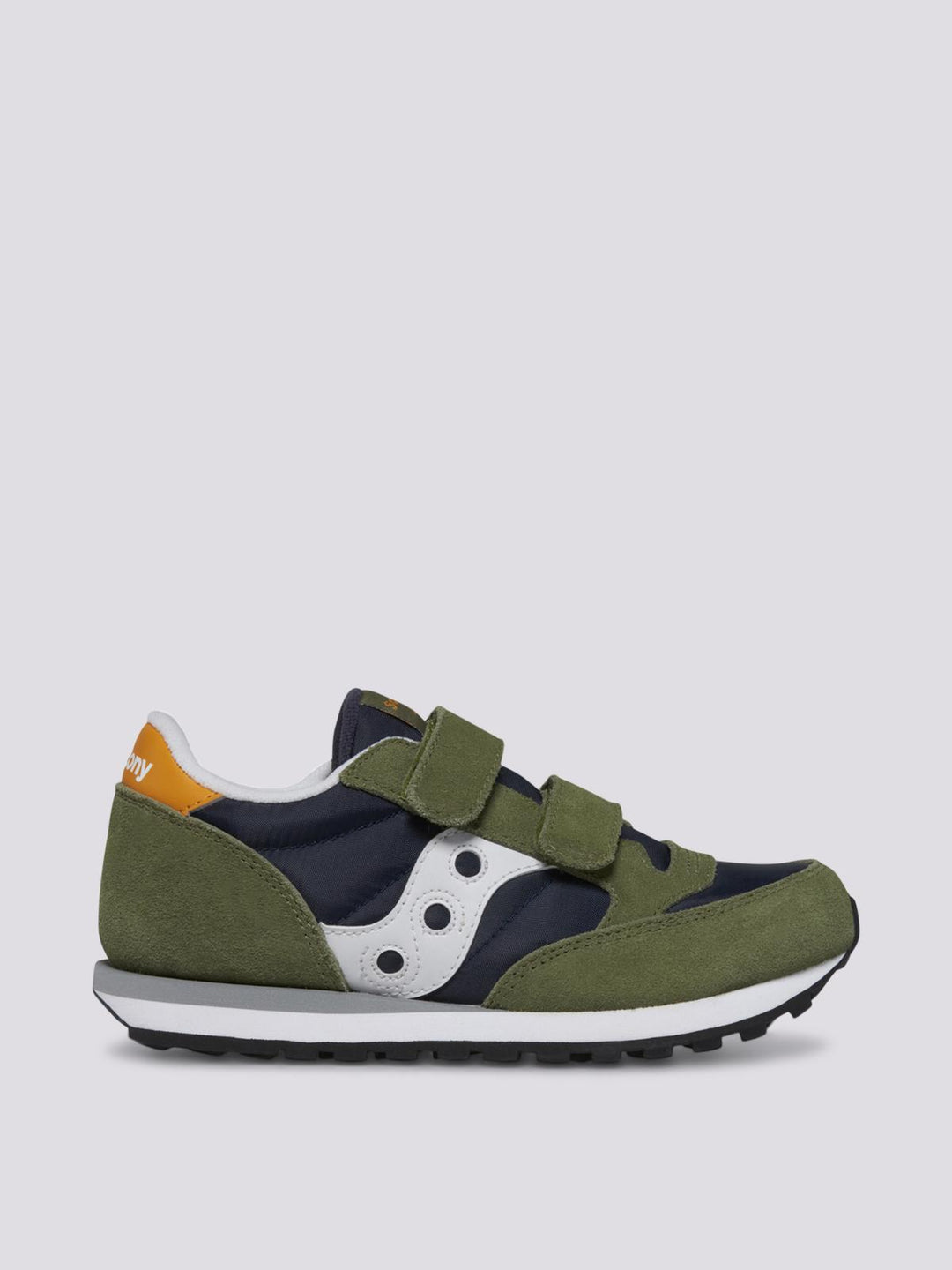 Jazz Original Saucony Olive/Navy/Gold bambino 267 335 SAUCONY 