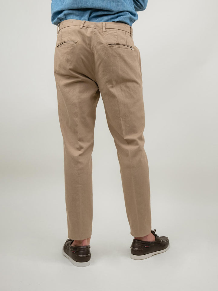 PANTALONE chinos in cotone color beige T564/BRO 209 NOLAB 
