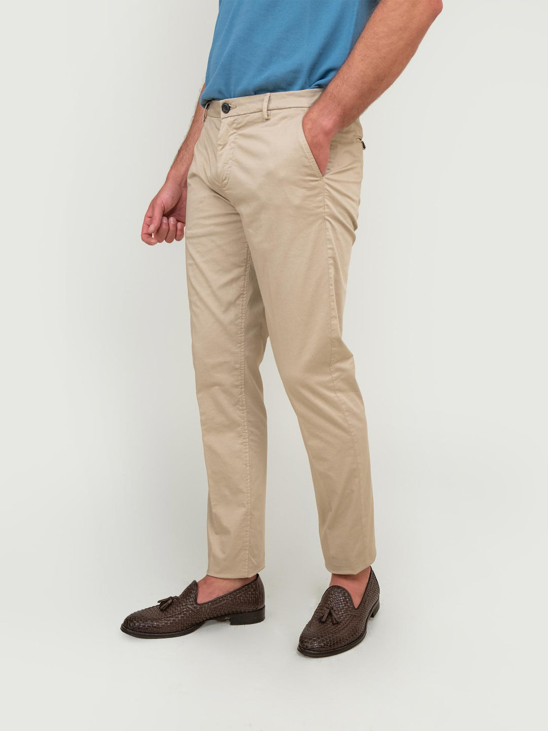 PANTALONE IN COTONE FRASSINO T83/STR 206 NOLAB 