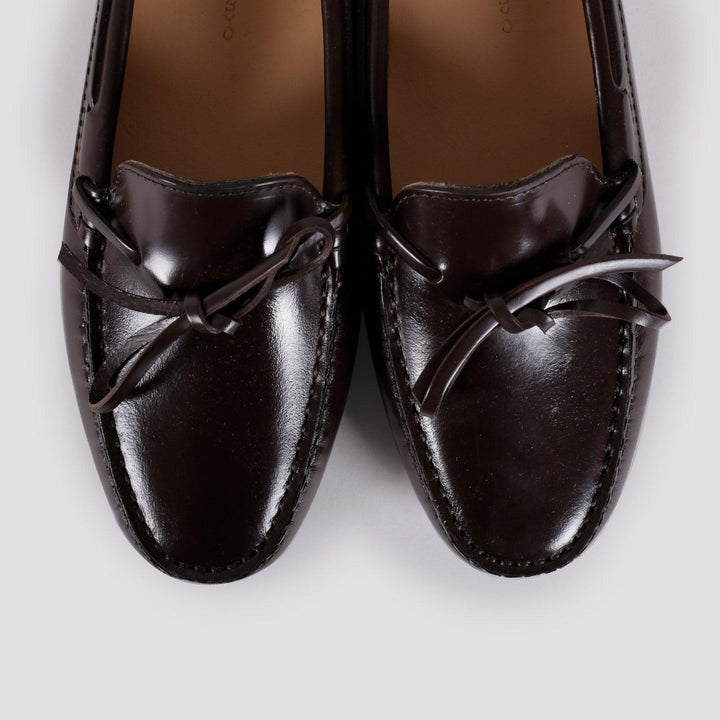 MOCASSINO IN PELLE CON GOMMINI 1003/PELLE T MORO ANDREA MORANDO 