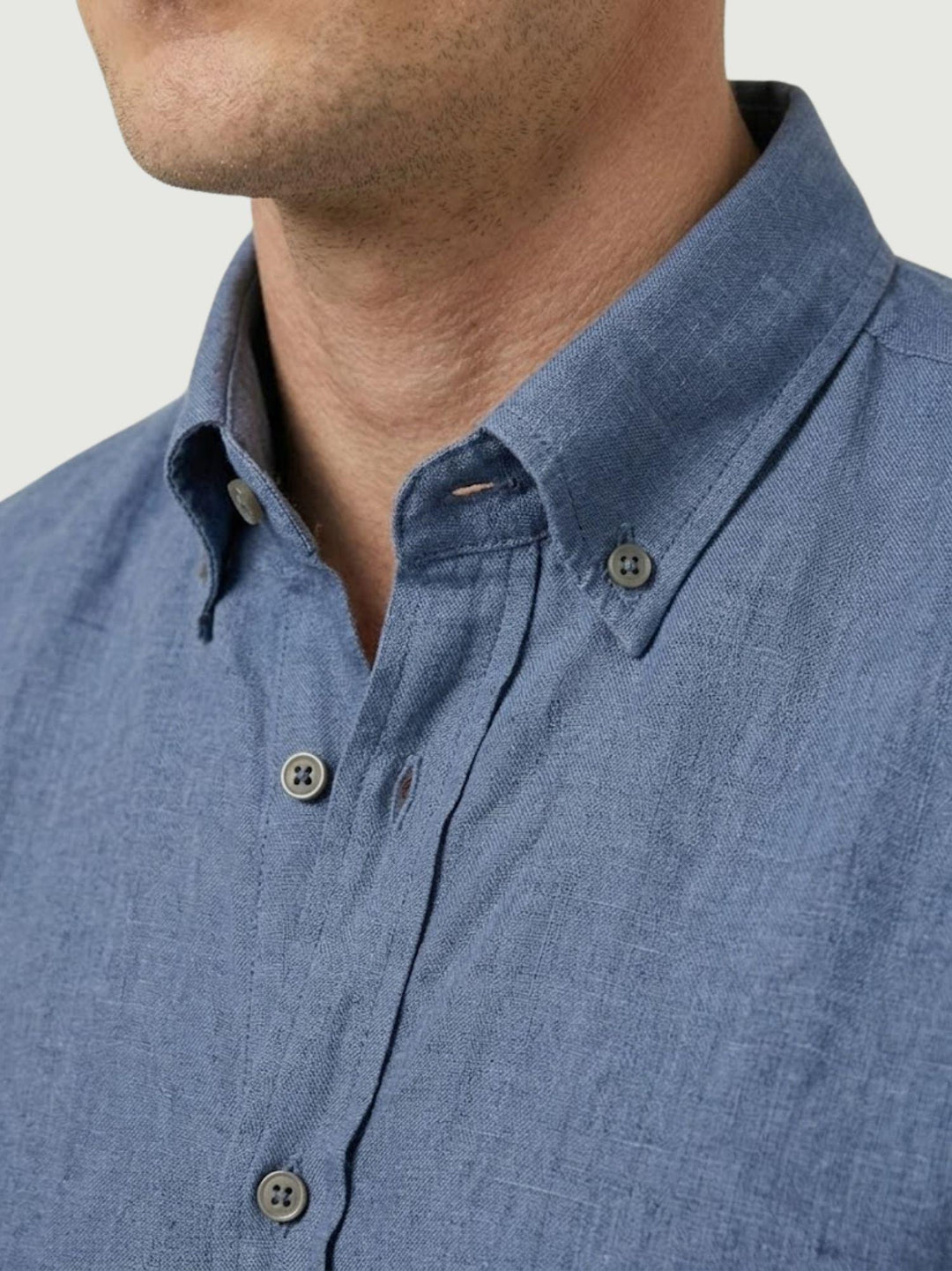 Camicia Bradford in lino bluette BRAD/TC162 B73 BAGGIES 