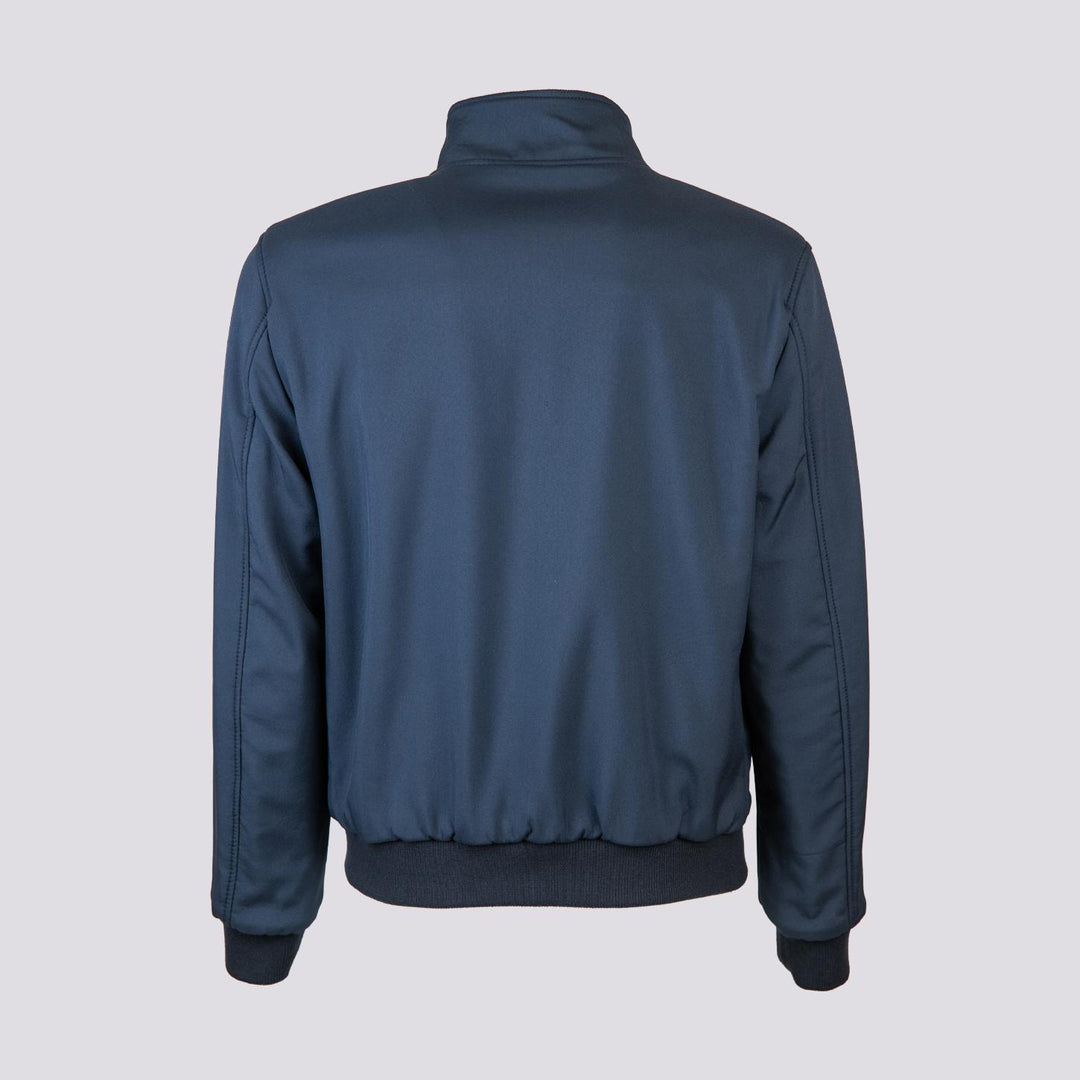 GIUBBOTTO REVERSIBILE IN PELLE MARRONE CON INSERTI IN MAGLIA "DANR" DANR 06 JACK LEATHER 