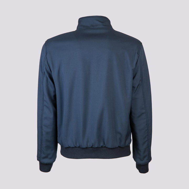 GIUBBOTTO REVERSIBILE IN PELLE MARRONE CON INSERTI IN MAGLIA "DANR" DANR 06 JACK LEATHER 