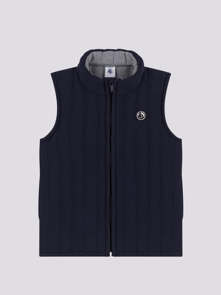 GIACCA SMANICATA IN TUBIQUE BAMBINO UNISEX A091S 01 PETIT BATEAU 
