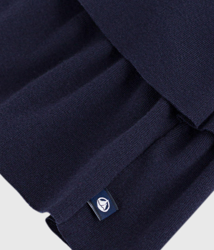 Gonna in cotone tinta unita bambina A0E1A 01 PETIT BATEAU 