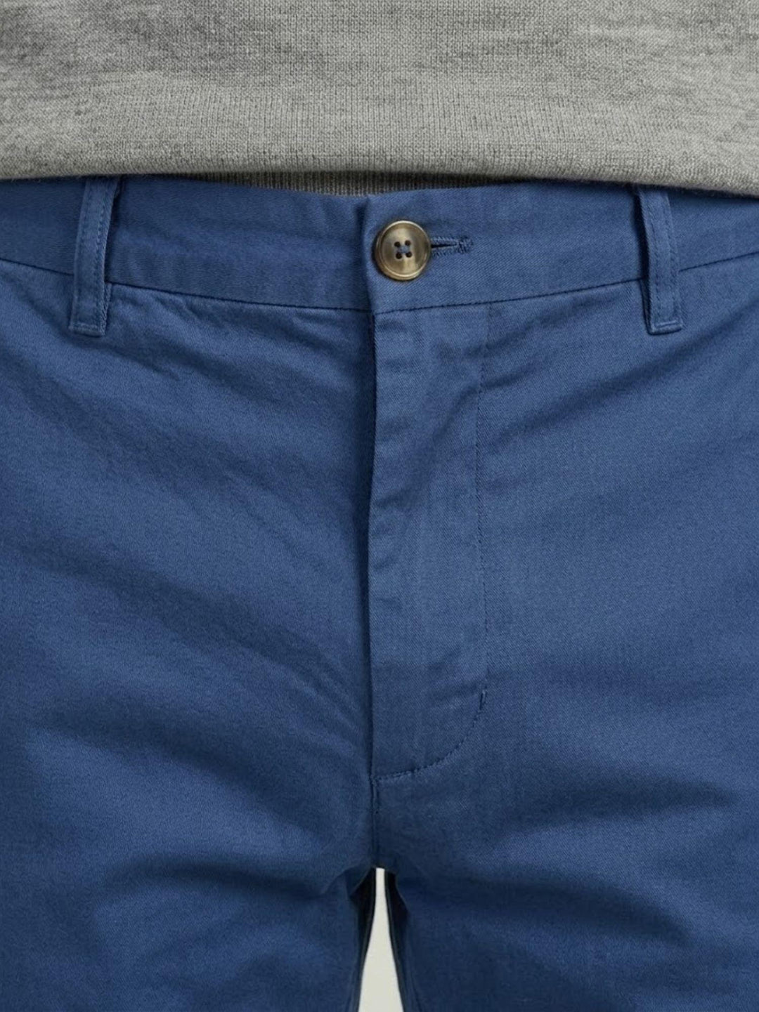 Pantalone chino in cotone bluette CO0123M 7019 ANDREA MORANDO 