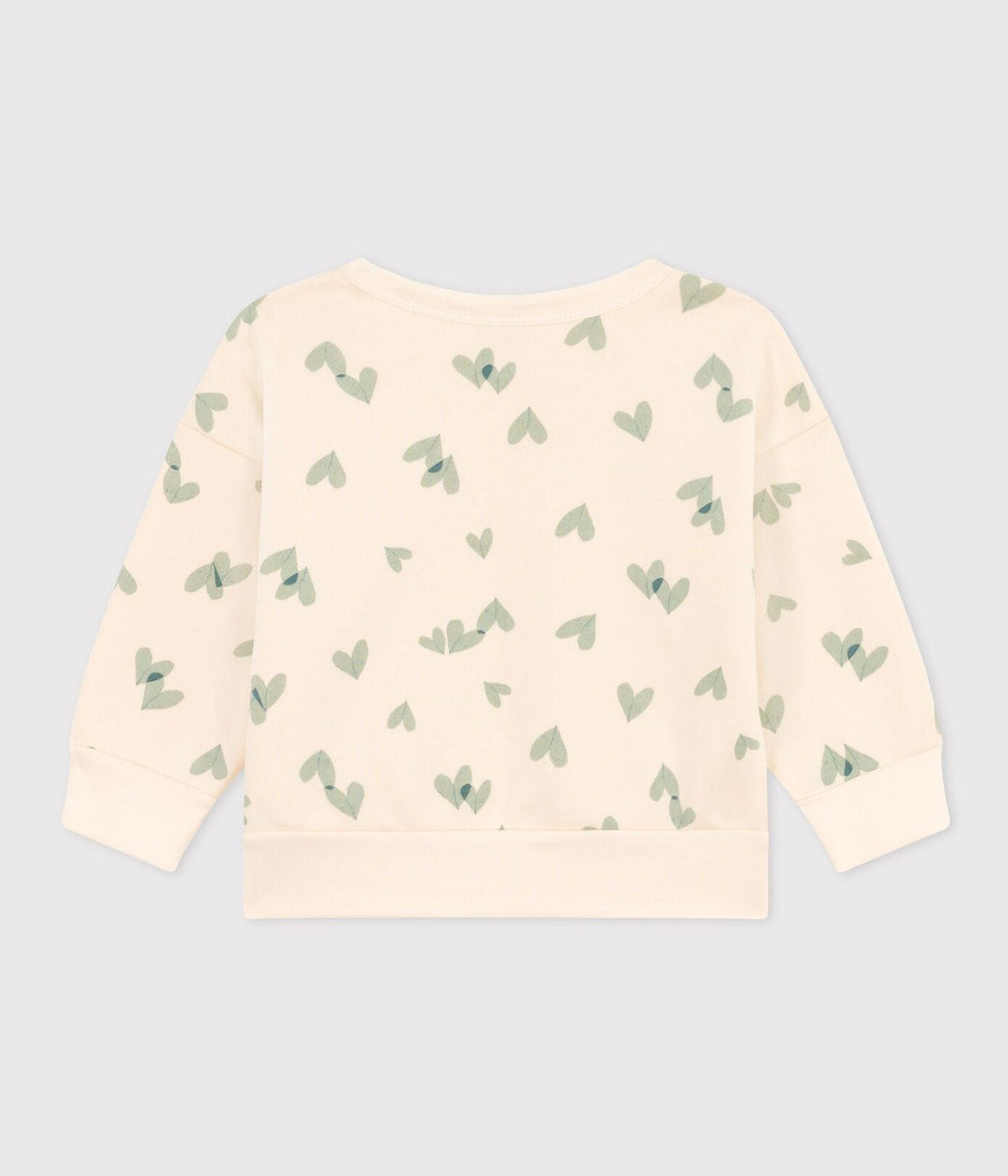 FELPA BEBÈ IN TESSUTO FELPATO CON STAMPA A08G4 02 PETIT BATEAU 