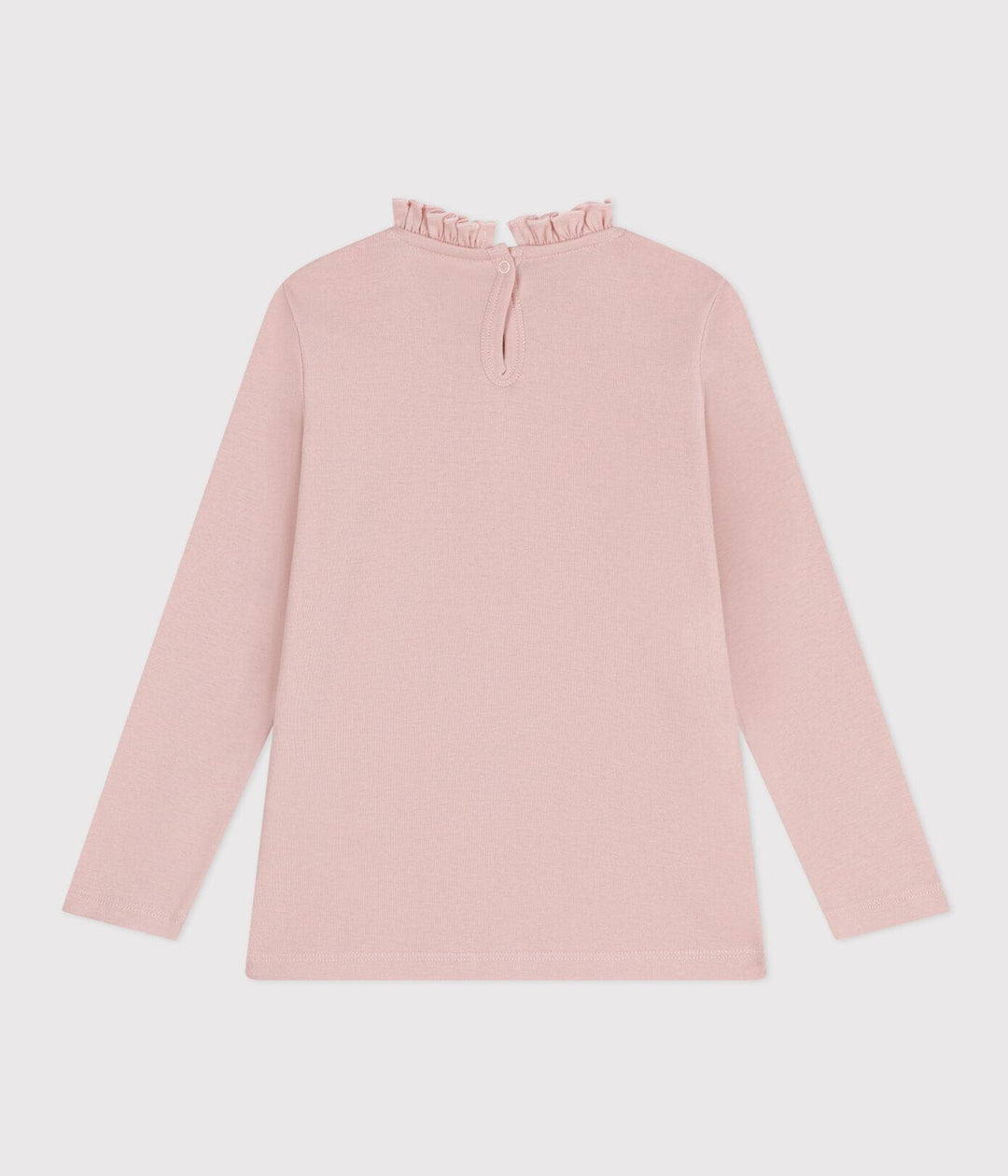 MAGLIA A MANICHE LUNGHE IN COTONE A08GW 01 PETIT BATEAU 