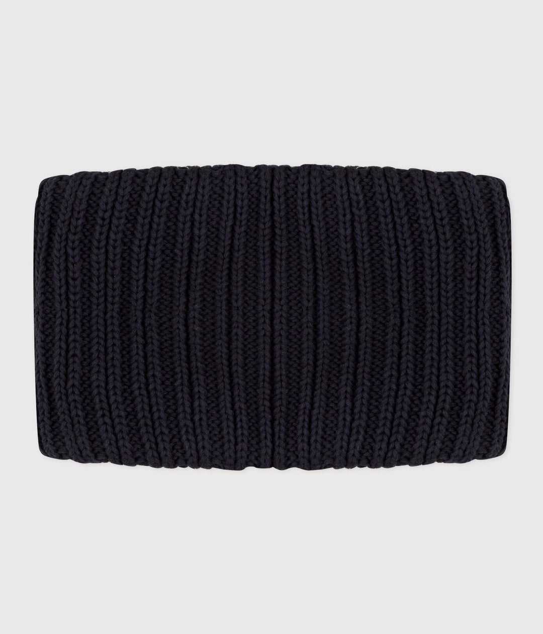 SNOOD IN MAGLIA A RIGHE CON FODERA IN PILE A08DU 01 PETIT BATEAU 