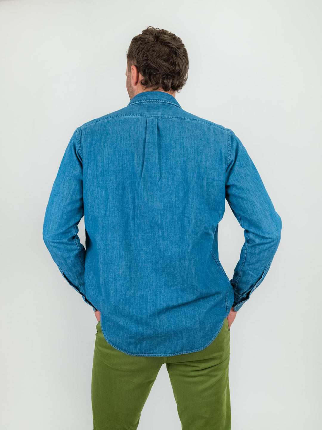 CAMICIA IN DENIM CON TASCHE