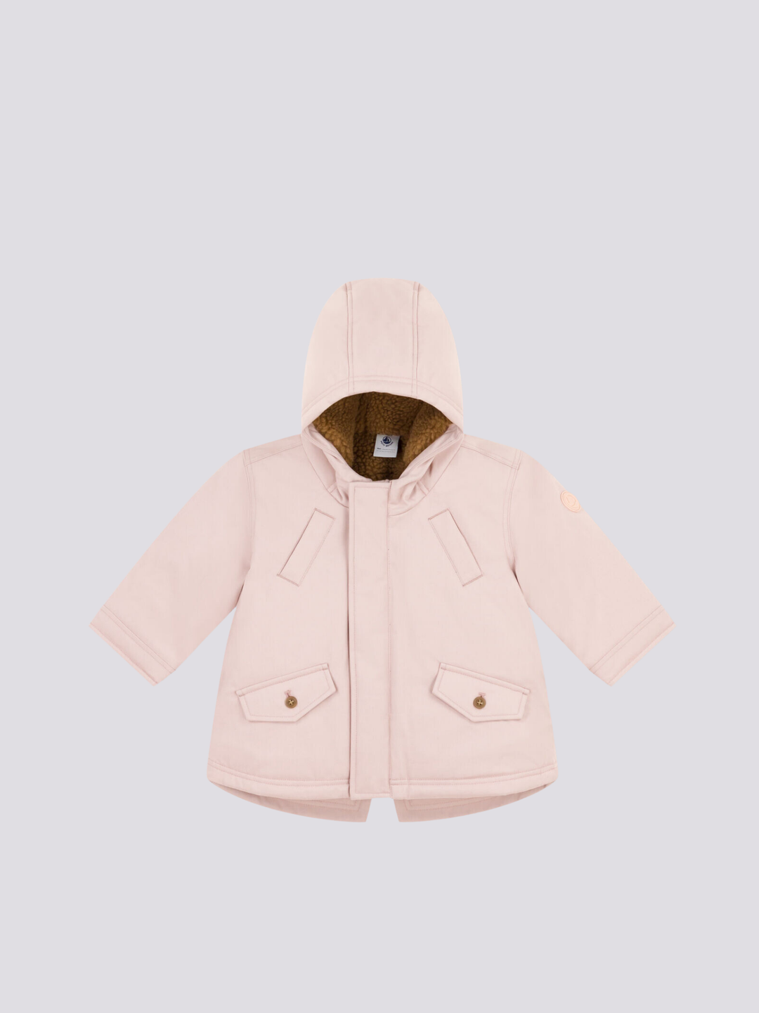 PARKA FODERATO IN SHERPA A08FQ 03 PETIT BATEAU 