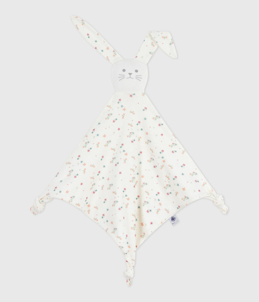 Doudou in cotone con stampa a fiori neonato A0EDX 03 PETIT BATEAU 