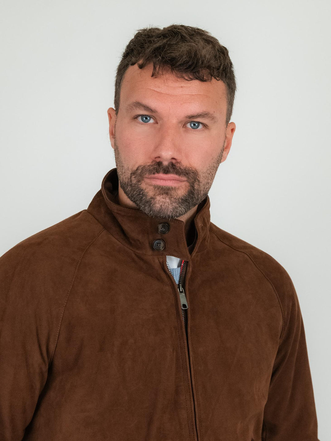 GIACCA G9 SCAMOSCIATA CUOIO BRCPS0939 711 BARACUTA 