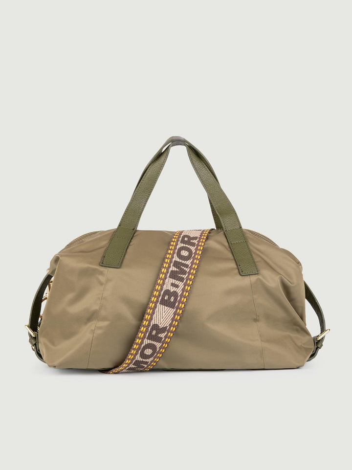 BORSA IN NYLON VERDE MILITARE CARRY CARRY VERDE MILITARE BIMOR 