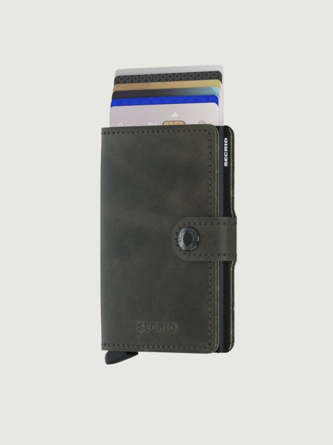 MINIWALLET VINTAGE OLIVE BLACK MV OLIVE/BLACK SECRID 