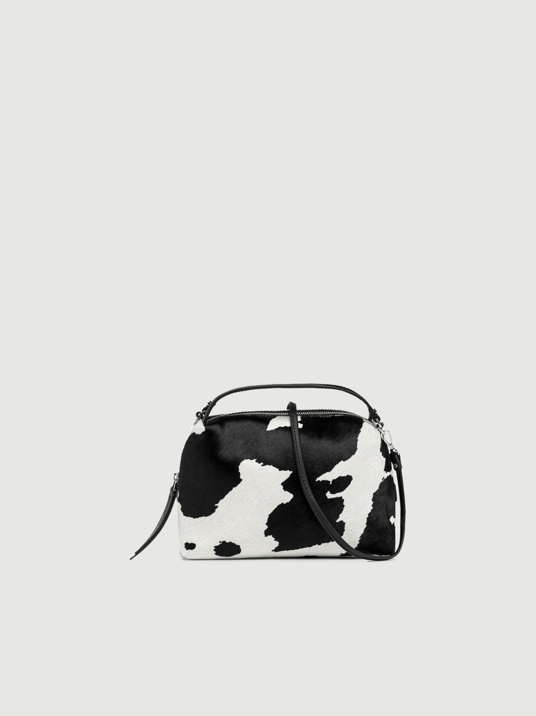 Borsa a mano Alifa in tessuto cavallino bianco e nero 8148 HORSY 11615 GIANNI CHIARINI 