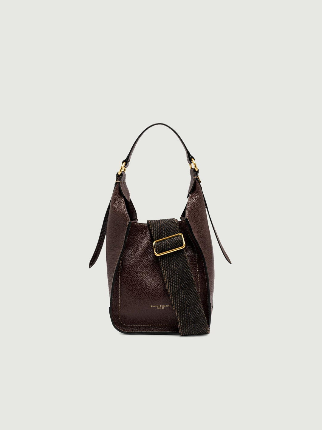 BORSA A SPALLA OLLY DARK BROWN 11055 RMN-NA 31 GIANNI CHIARINI 