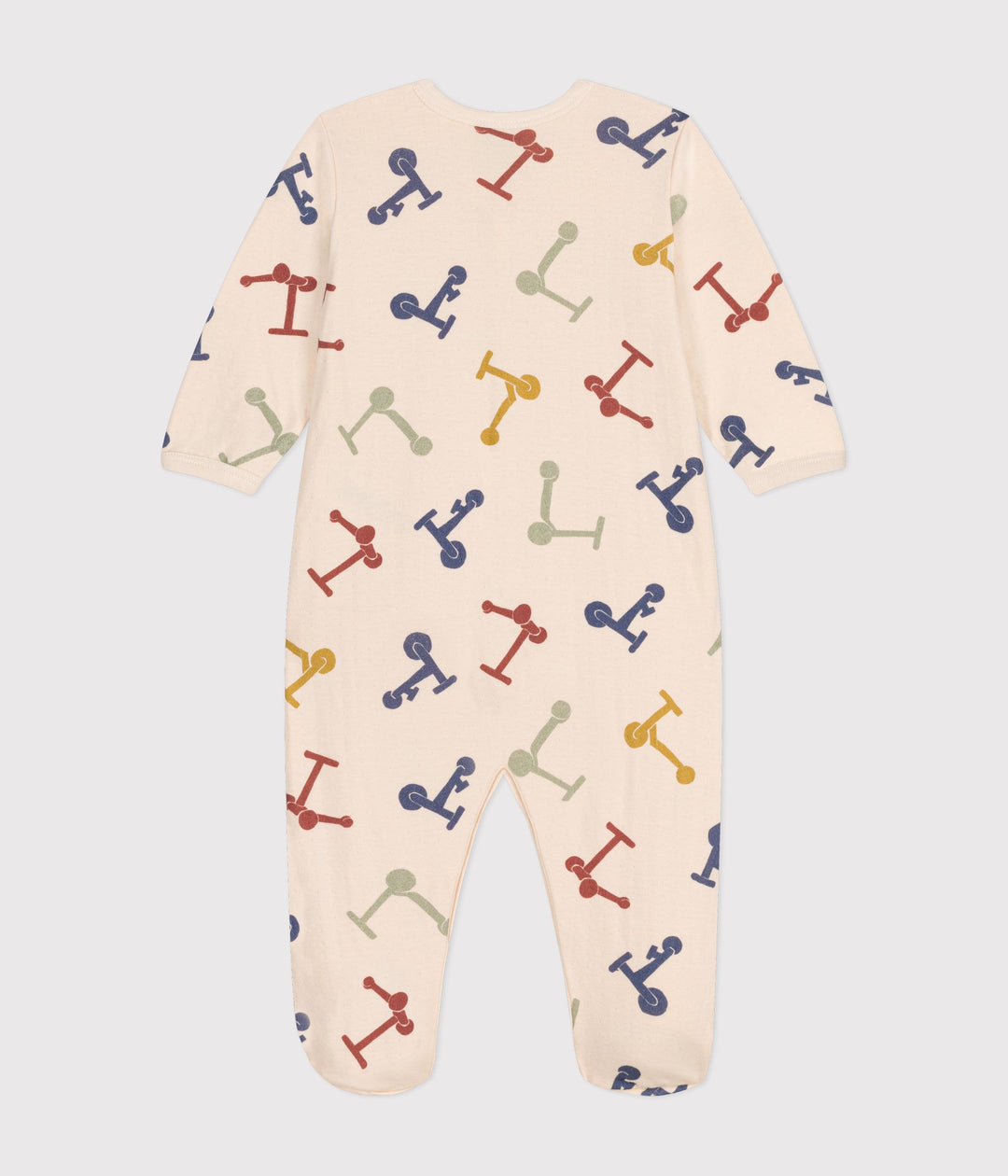 PIGIAMA FANTASIA MONOPATTINI IN COTONE BEBÈ A09HD 01 PETIT BATEAU 