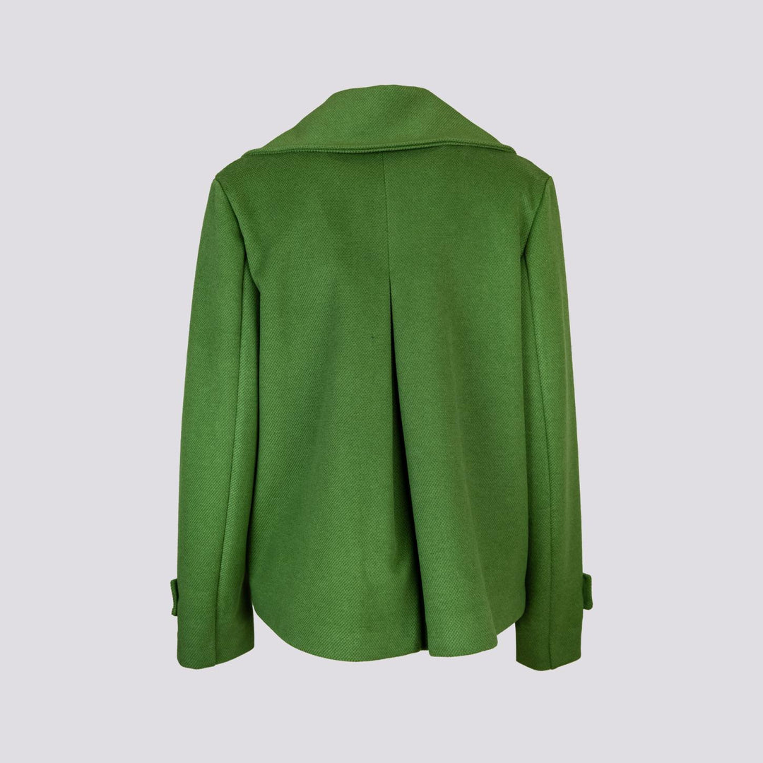 PEACOAT DOPPIOPETTO OVERSIZE VERDE G4 VERDE ANDREA MORANDO 