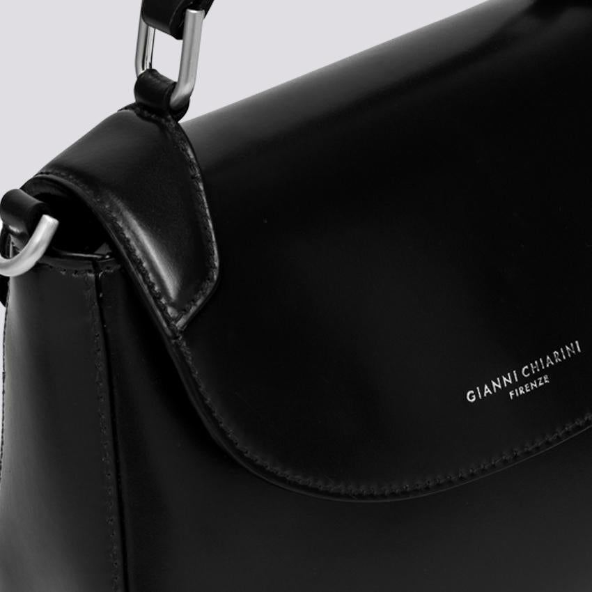 BORSA Grace in PELLE spazzolata nera BS 10410 CALF-NA 001 GIANNI CHIARINI 